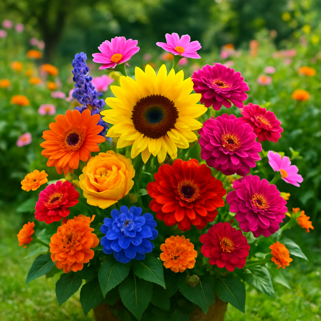 A beautiful flower arrangement